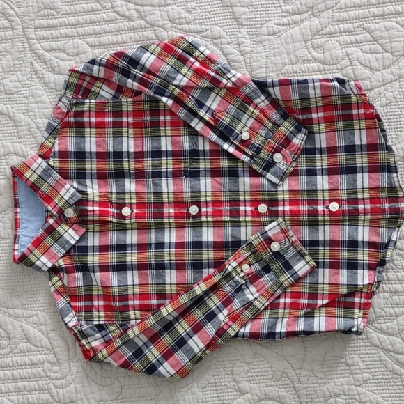 Janie and Jack Button Down - Picture 1 of 4